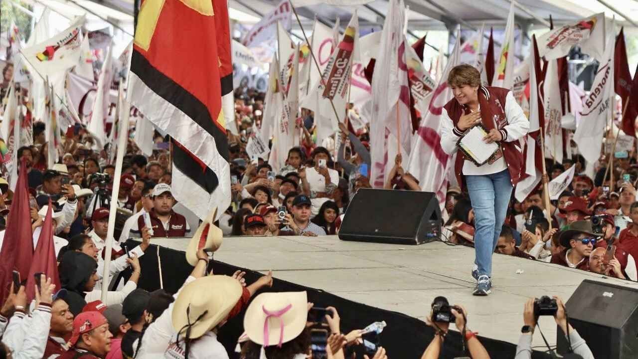 Elecciones 2023: Delfina Gómez Afirma Seguridad como Eje de su Gobierno en Edomex