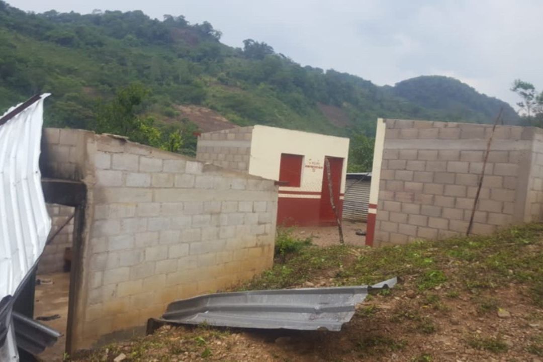 Tormenta Daña Casas en Comunidades de la Selva de Chiapas