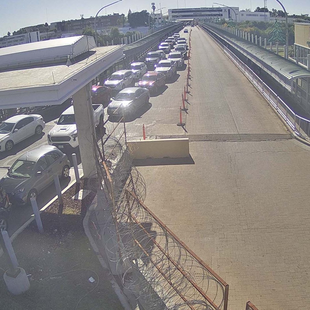 Filas en Puentes Internacionales de Matamoros y Reynosa Hoy Sábado 20 de Diciembre 2025