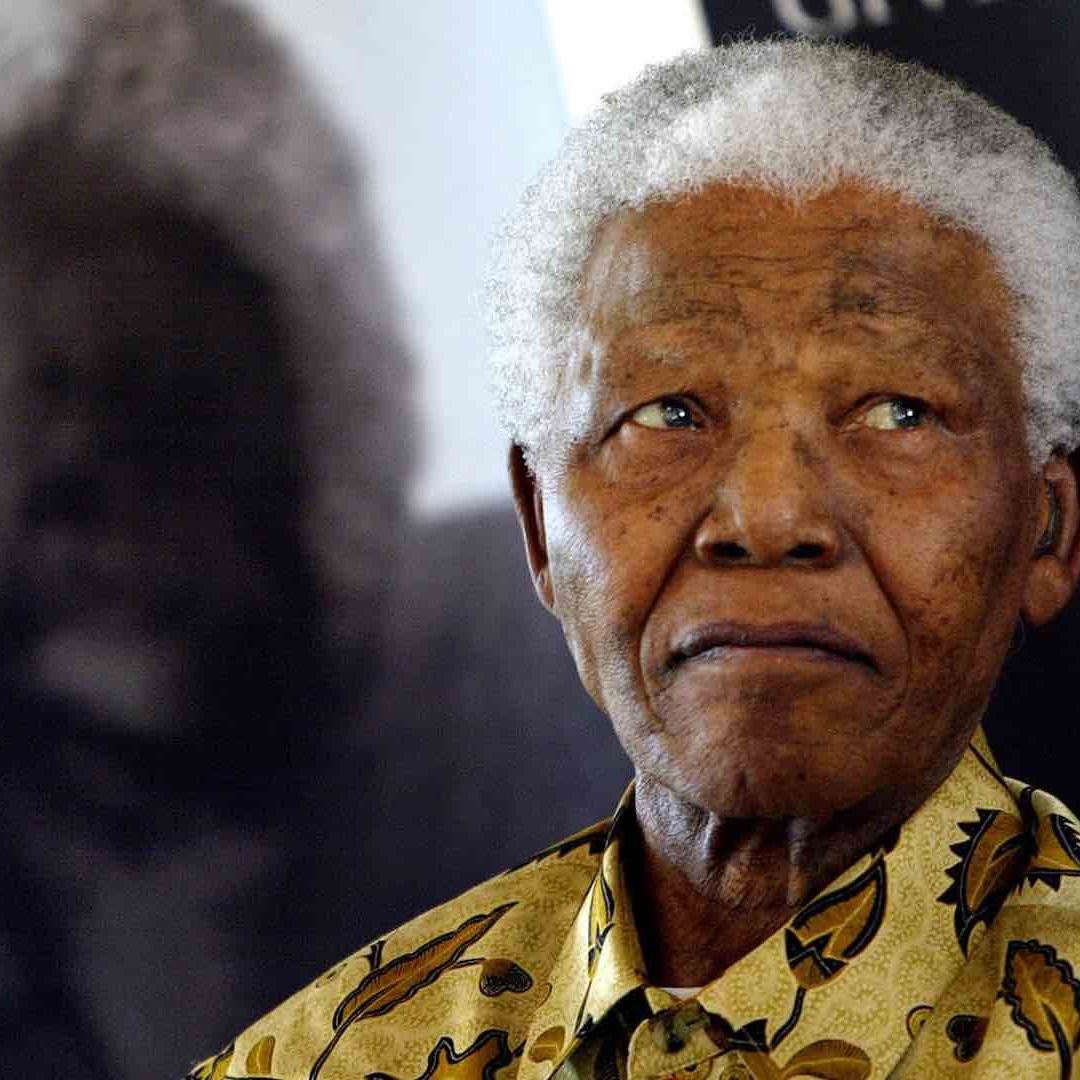 Nelson Mandela, presidente de Sudáfrica