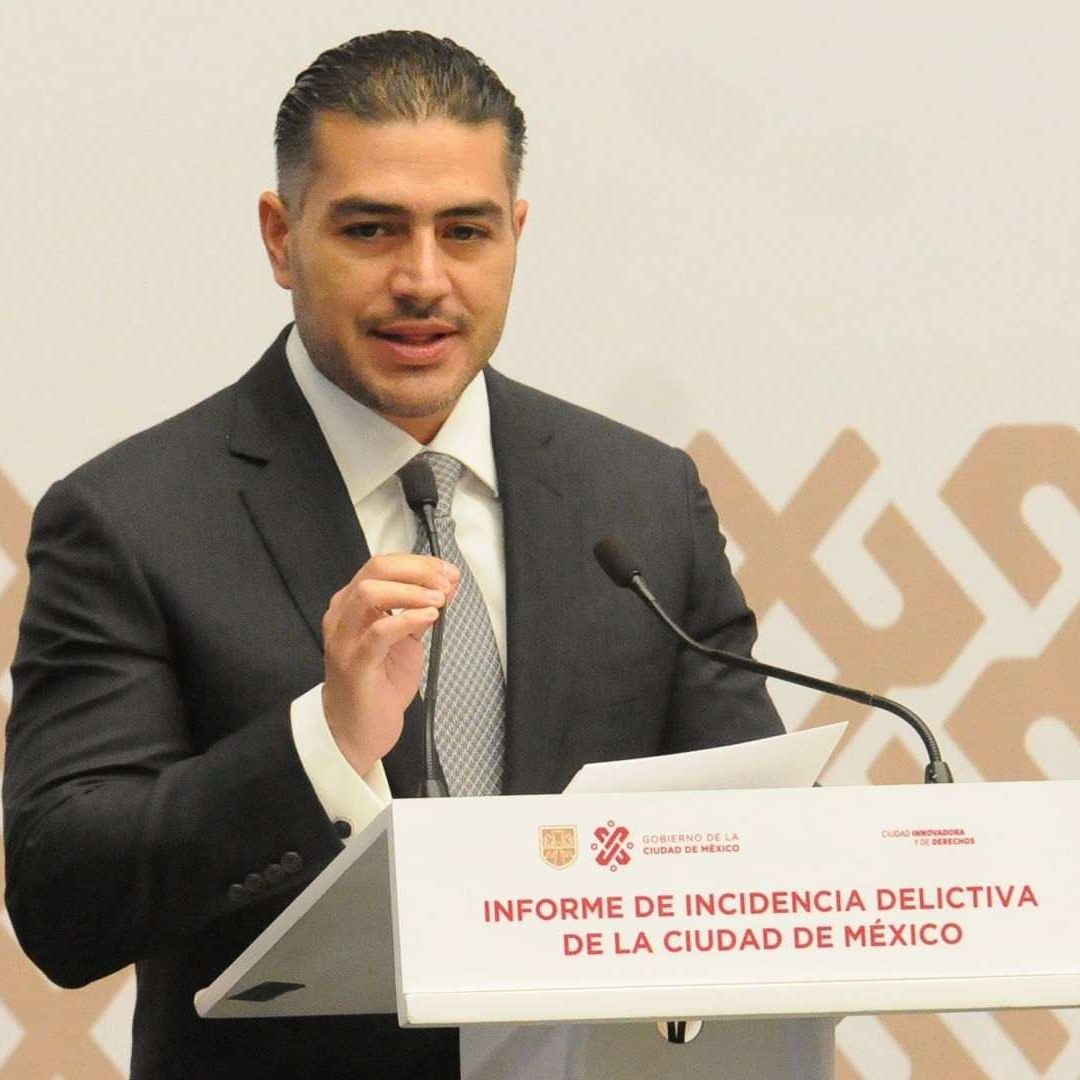 Omar García Harfuch, titular de la SSC