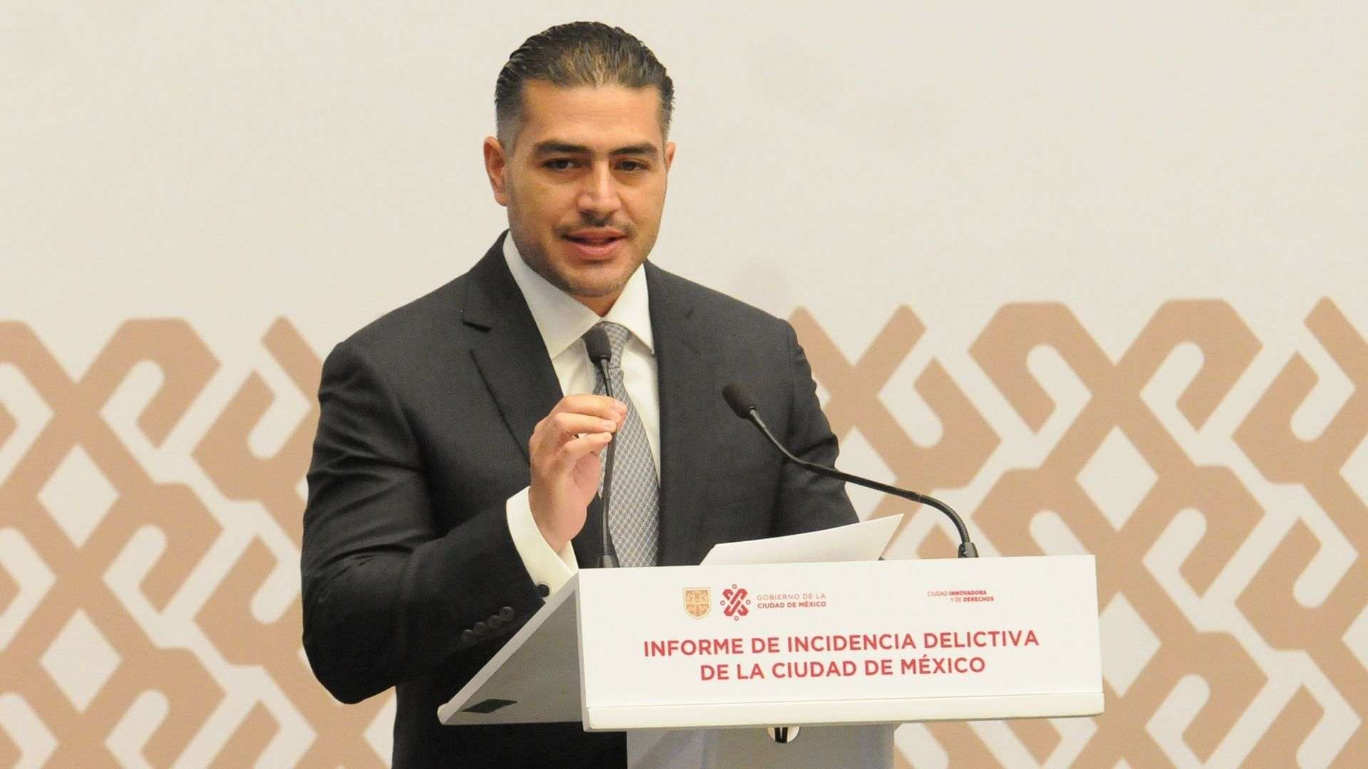 Omar García Harfuch, titular de la SSC