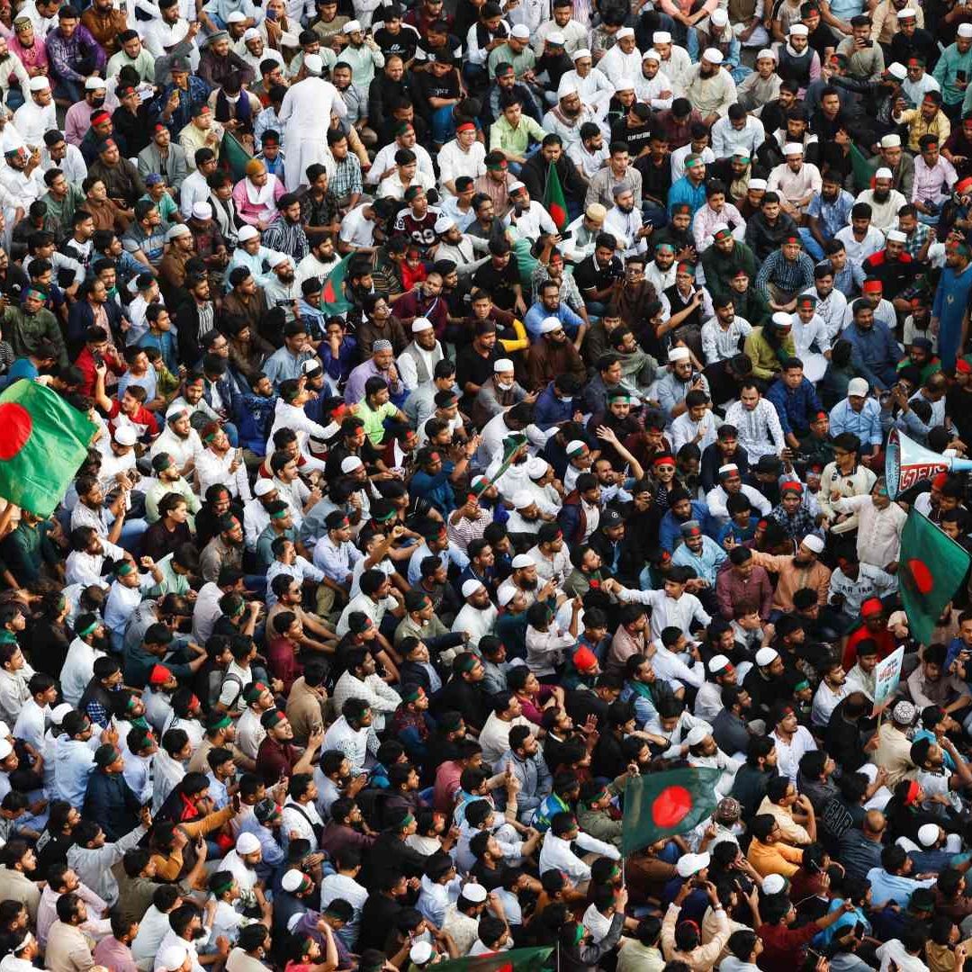 Protestas masivas en Daca, Bangladesh