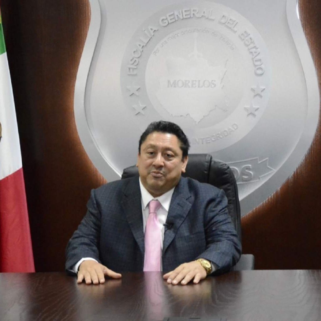 El fiscal de Morelos, Uriel Carmona Gándara