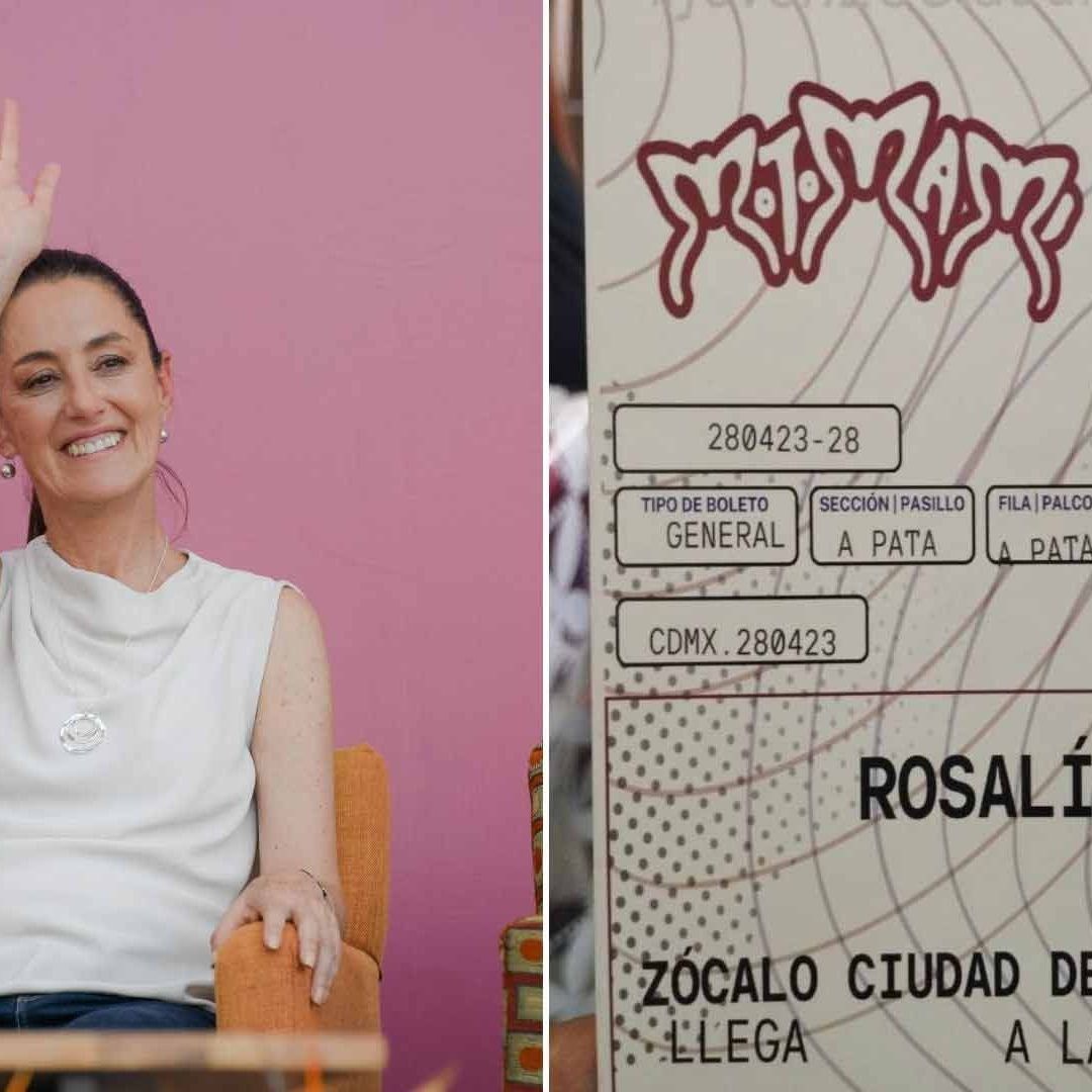 Rosalía: Promueven a Sheinbaum con Supuestos Boletos para Show en el Zócalo