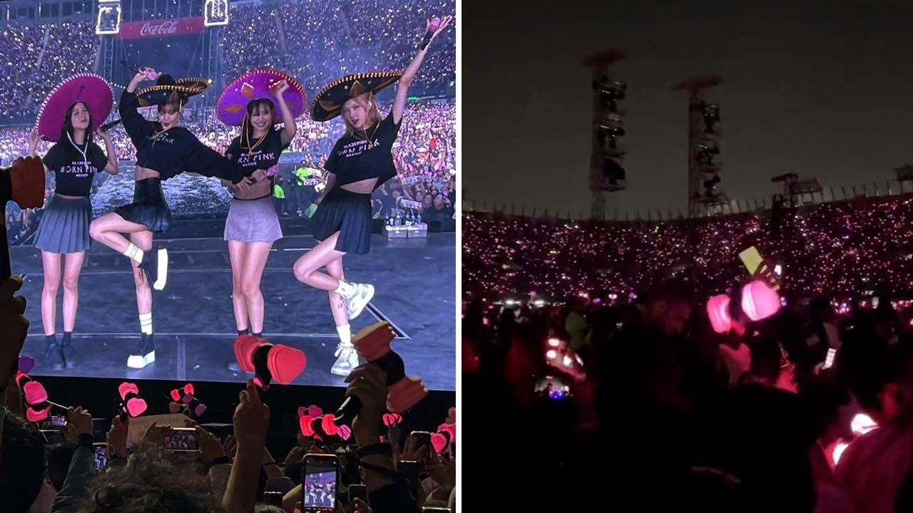 Las divas del K-pop Blackpink debutaron en el Foro Sol de la Ciudad de México, quienes cantaron con sombreros charros y hablaron en español