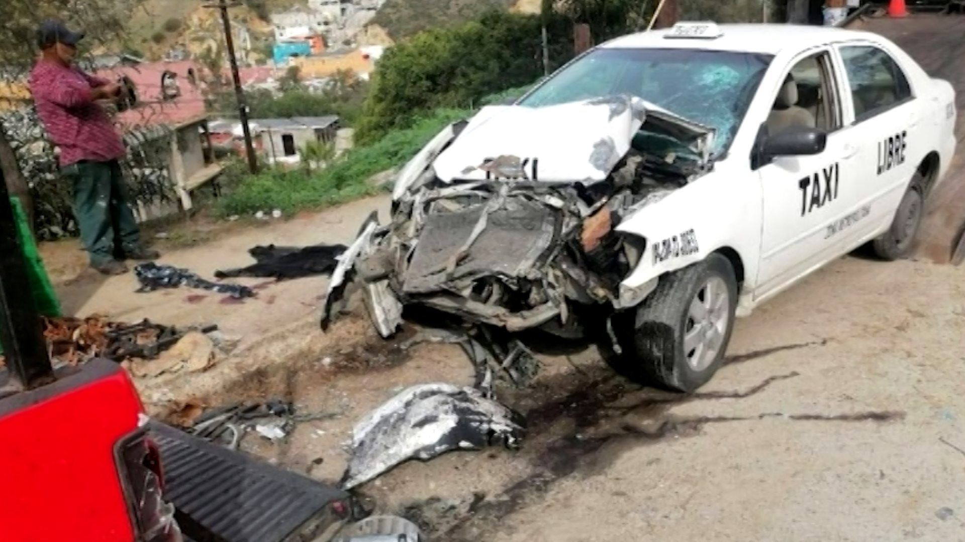 Taxista en Presunto Estado de Ebriedad Provoca Choque Múltiple y Deja ...
