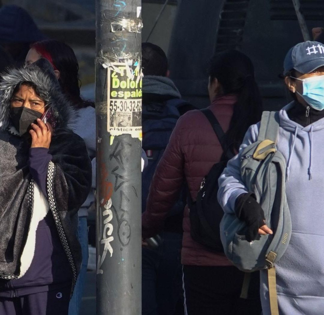Bajas temperaturas en la alcaldía Cuajimalpa