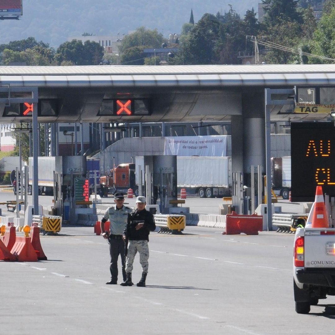 Caseta de la Autopista México-Cuernavaca