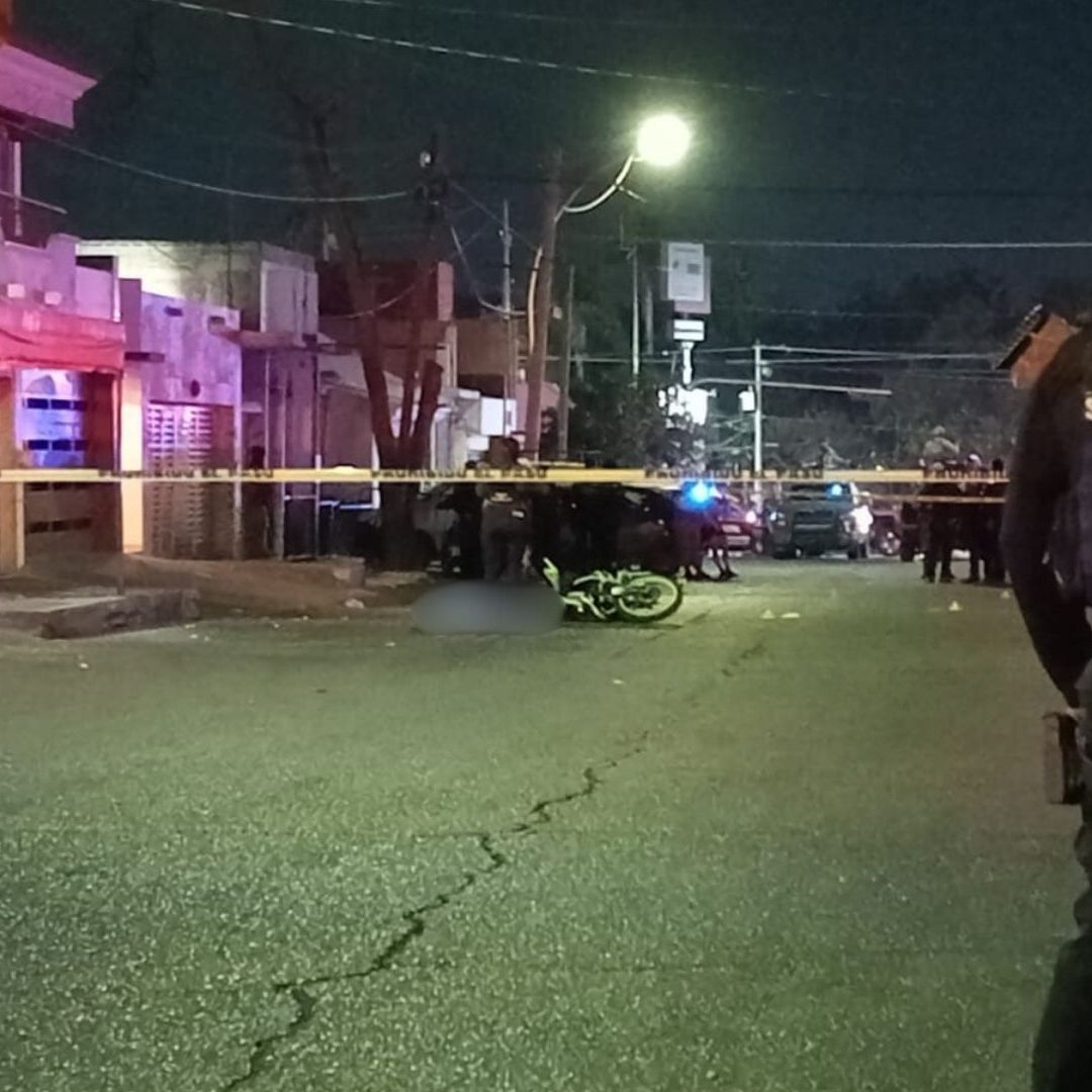 Policía Municipal muerto a tiros en Culiacán