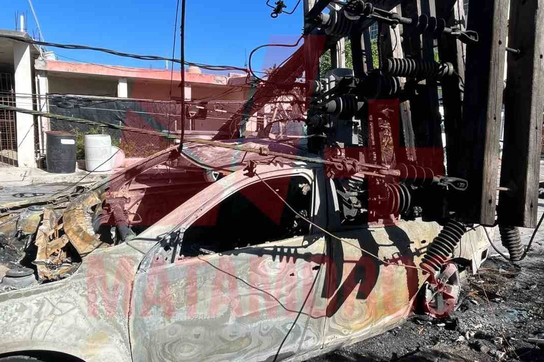 Las ráfagas de viento de hasta 100 kilómetros por hora derribaron postes
