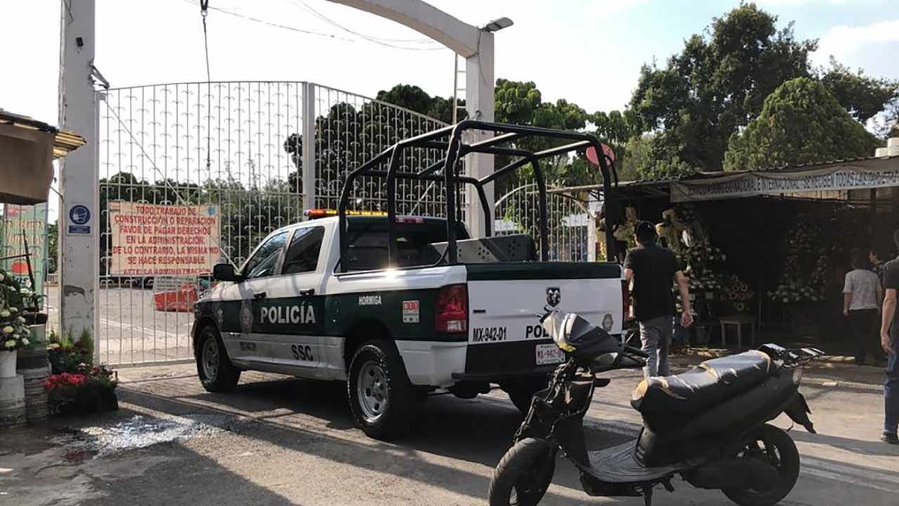 Se registra balacera dentro del panteón San Isidro en Azcapotzalco
