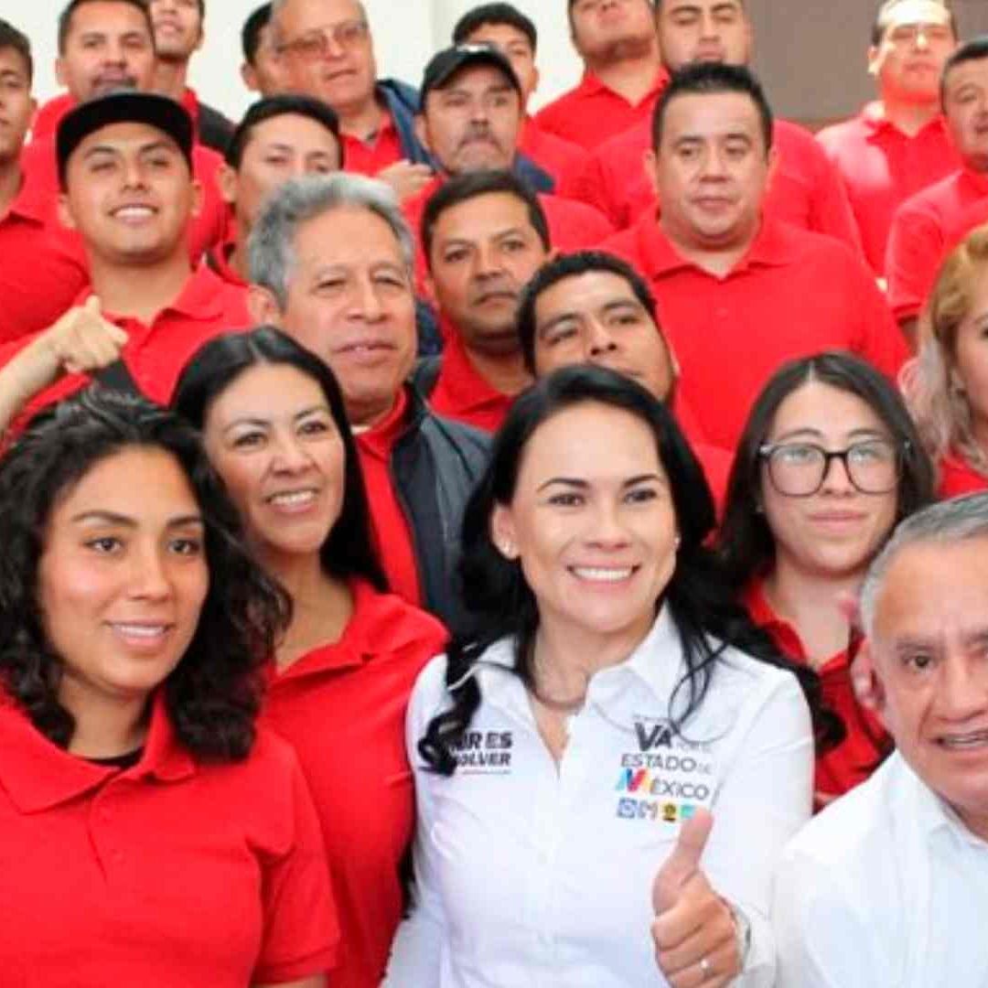 Alejandra del Moral, candidata PRI, PAN, PRD