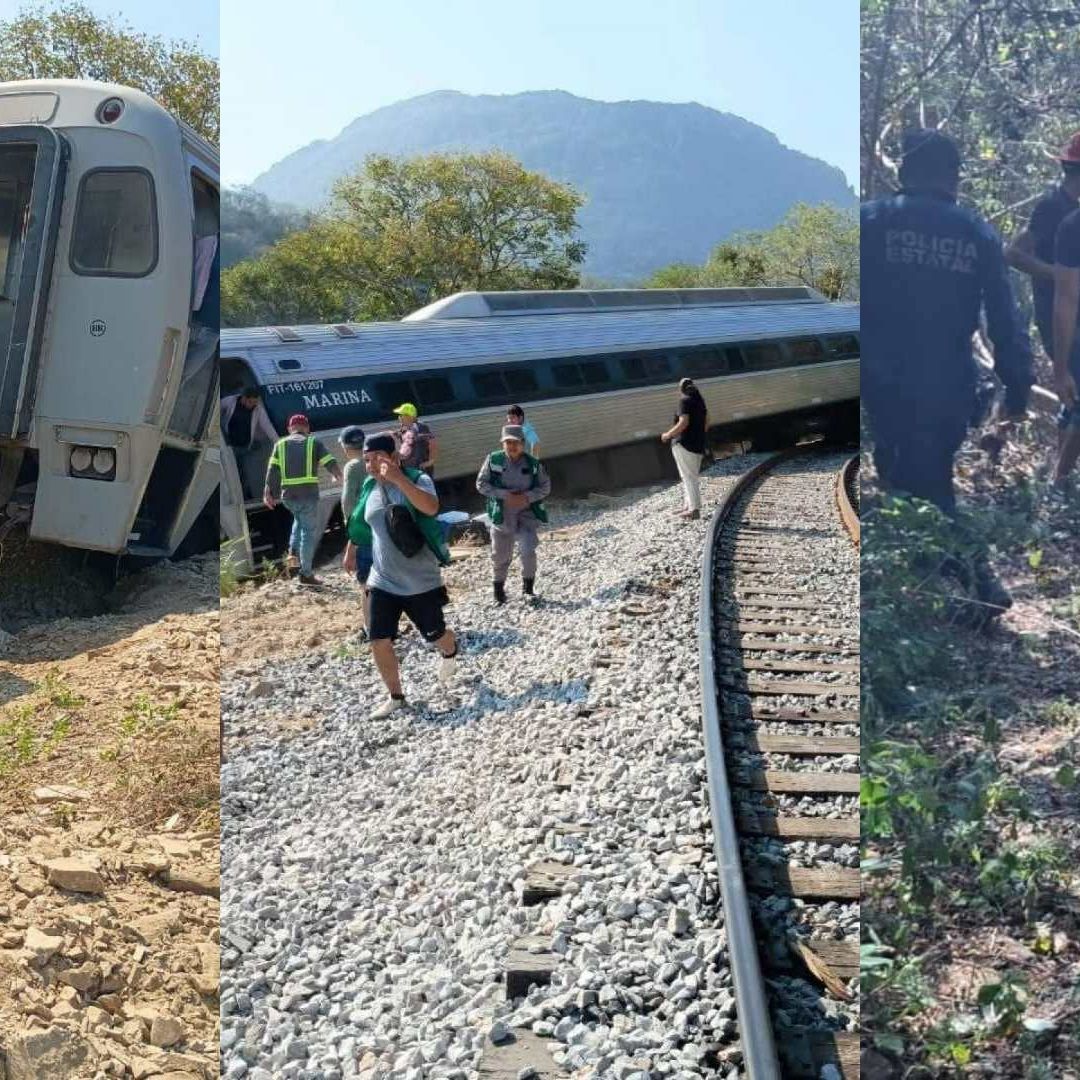 Descarrilamiento del Tren en Oaxaca