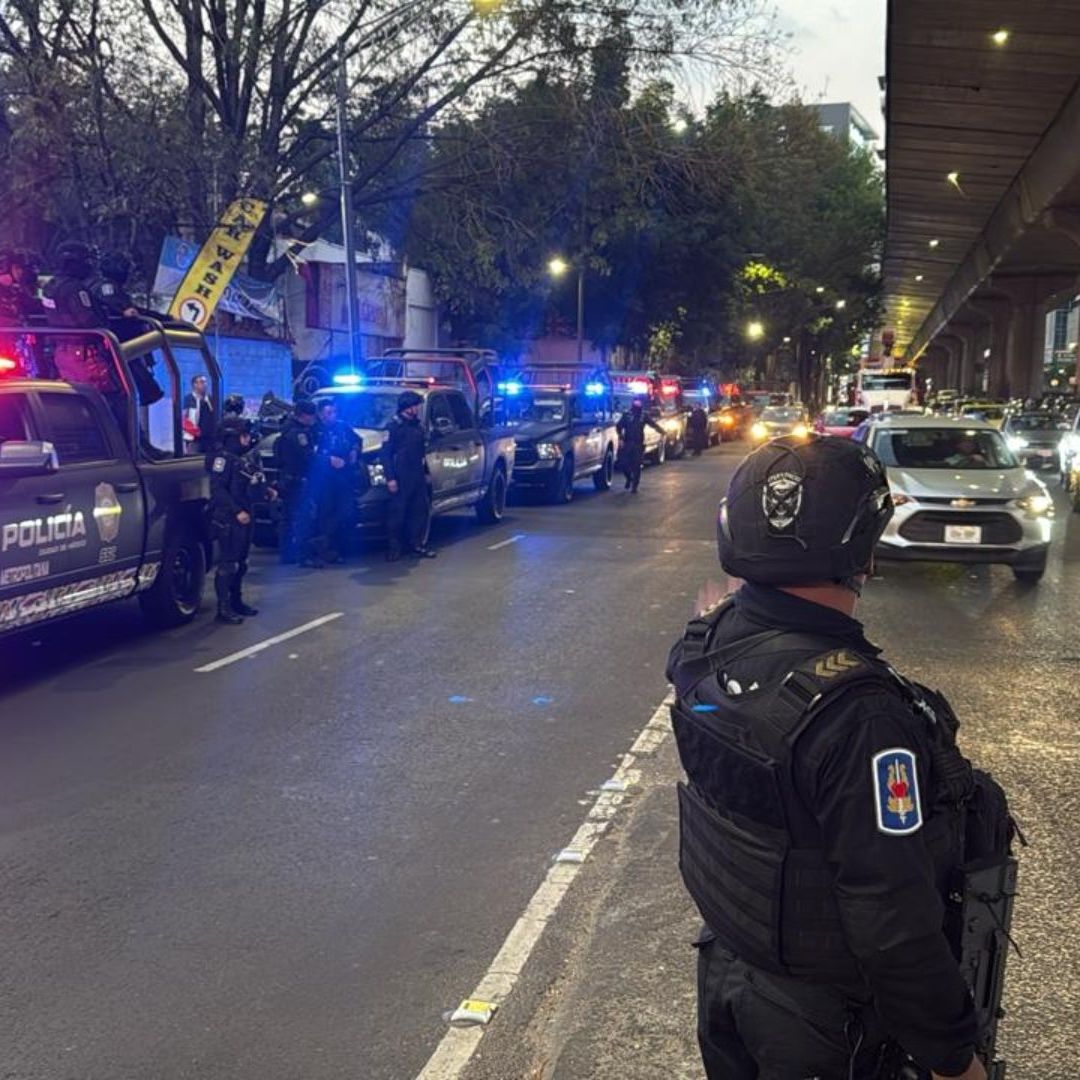 Los probables responsables emprendieron la fuga en una camioneta color azul.