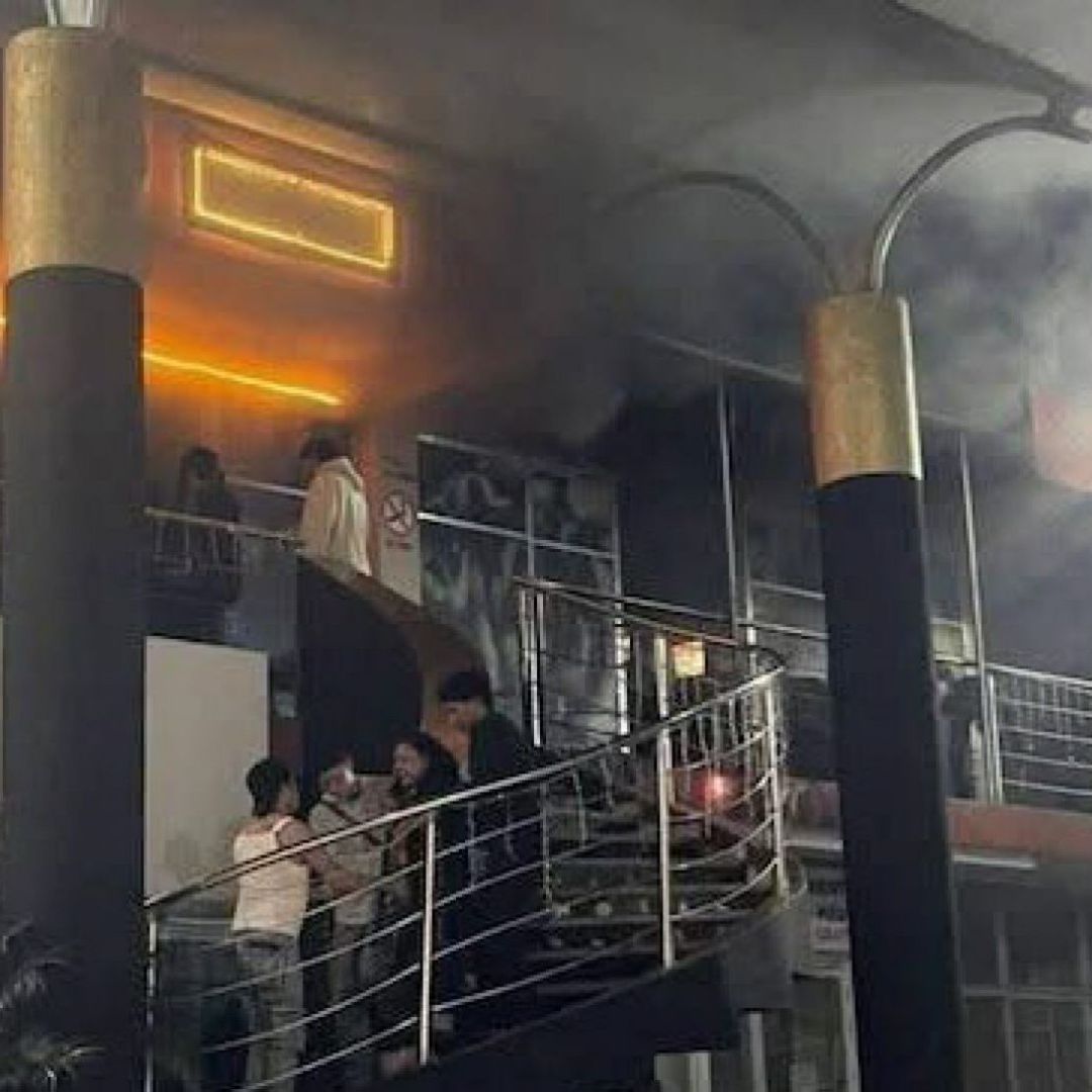 Incendio en bares de Chiapas