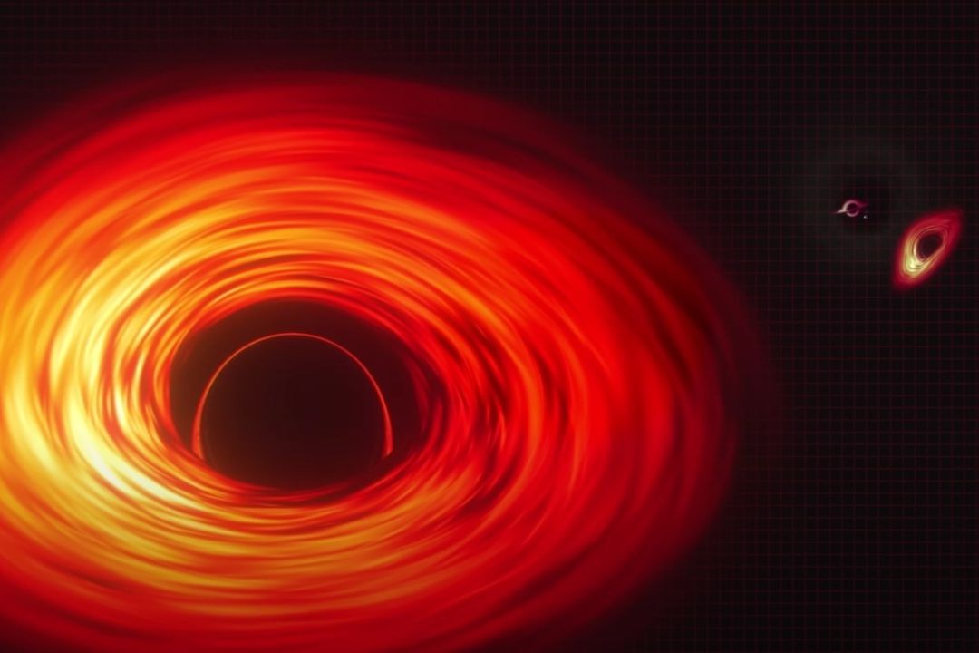 NASA Mide Grandes Agujeros Negros con Animación
