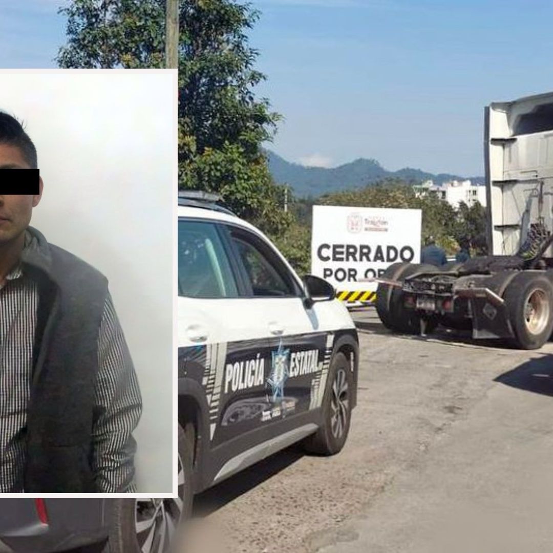 Mario N Detenido por Robo de Tráiler tras Persecución en Autopista Virreyes Teziutlán Puebla