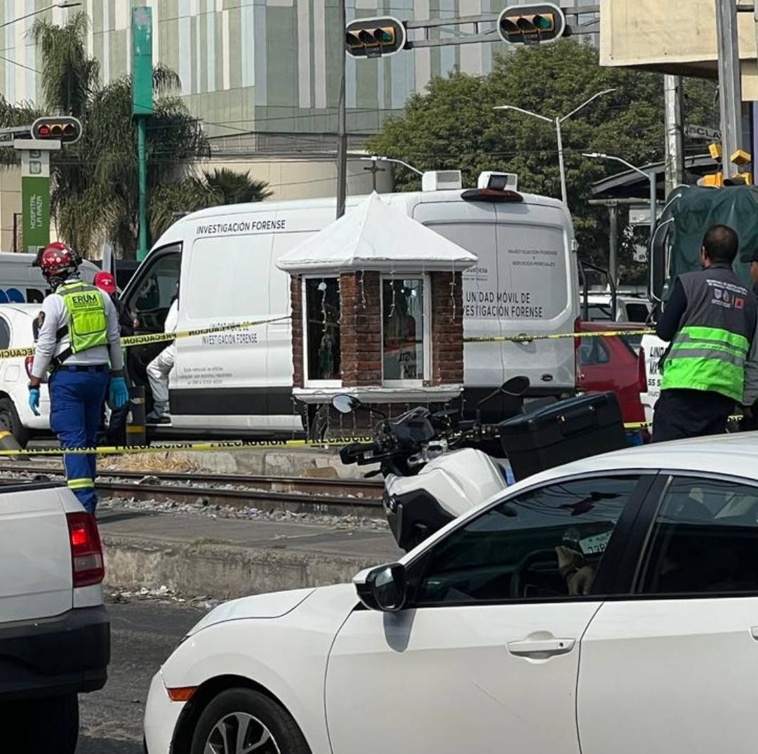 El tren atropelló y mato a una persona en Vallejo, CDMX