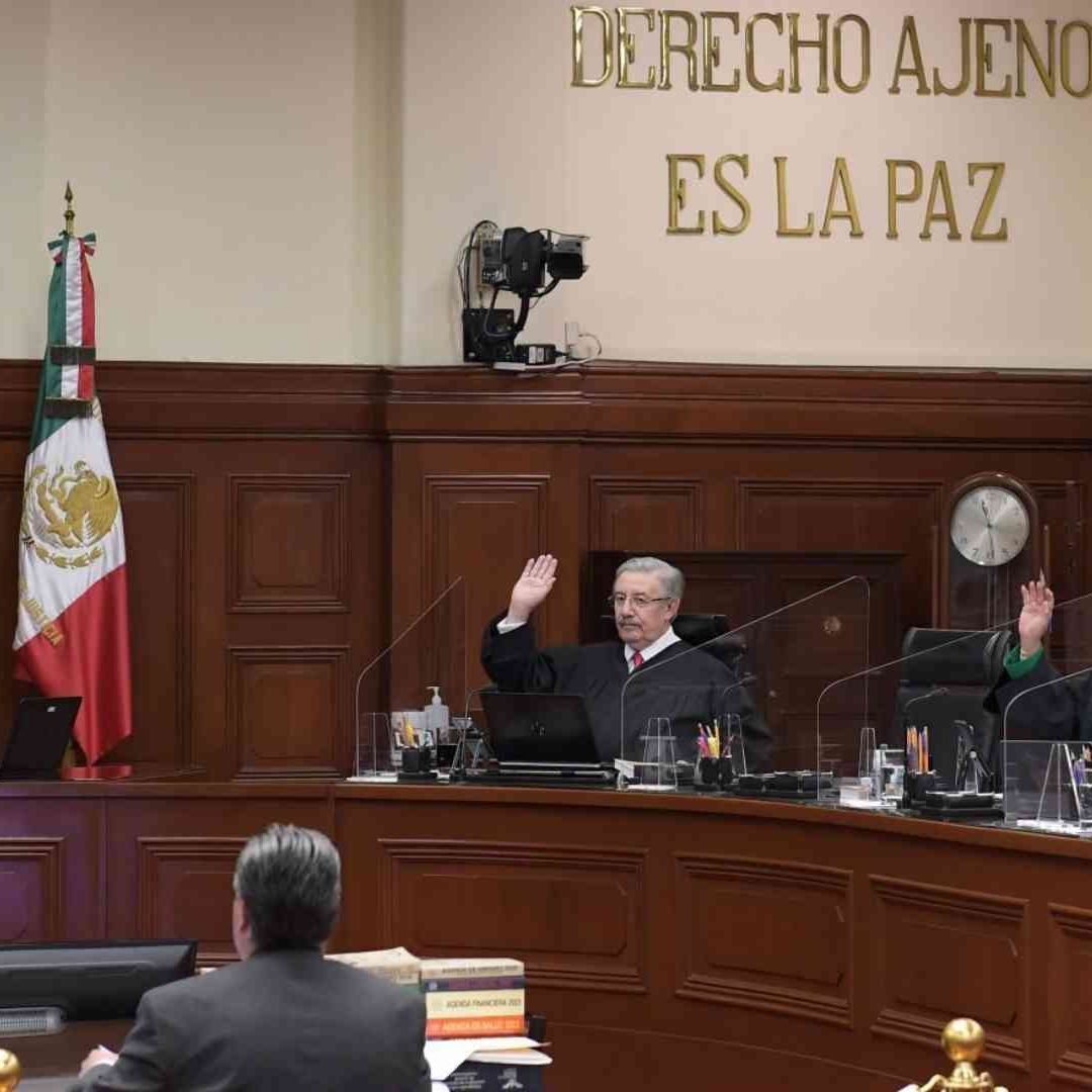 Sesión de la Suprema Corte de Justicia de la Nación