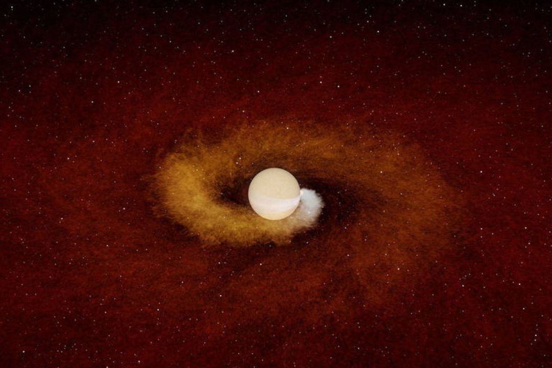 Astrónomos detectaron el momento en que una estrella, ya sin combustible, se come a un planeta