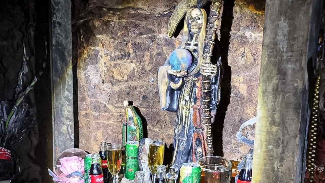 Huachitúnel en Hidalgo, Resguardado por la Santa Muerte