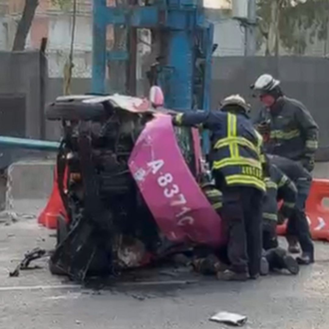 Un taxista perdió la vida en un accidente en calzada San Antonio Abad.