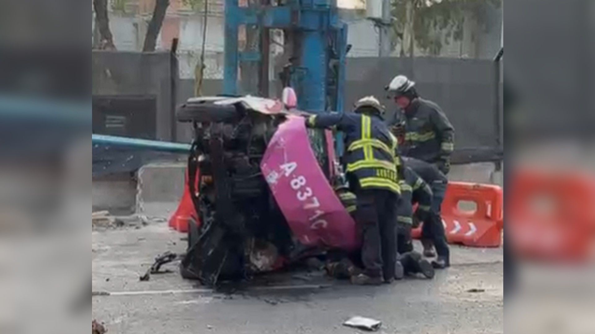 Un taxista perdió la vida en un accidente en calzada San Antonio Abad.