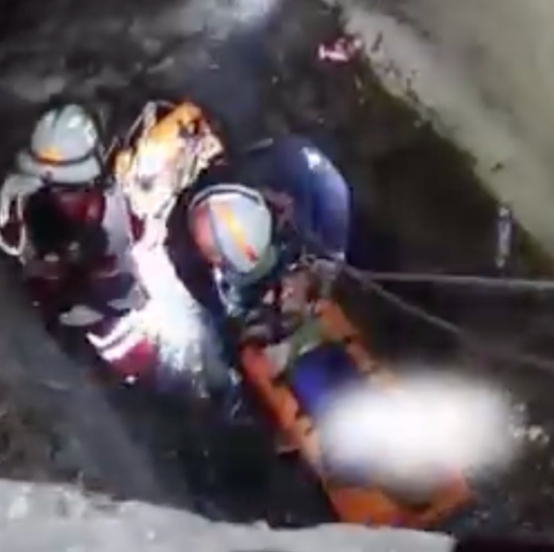 Hombre Cayó Barranca Río Atoyac Colonia Ángeles Mayorazgo de Puebla en Nochebuena