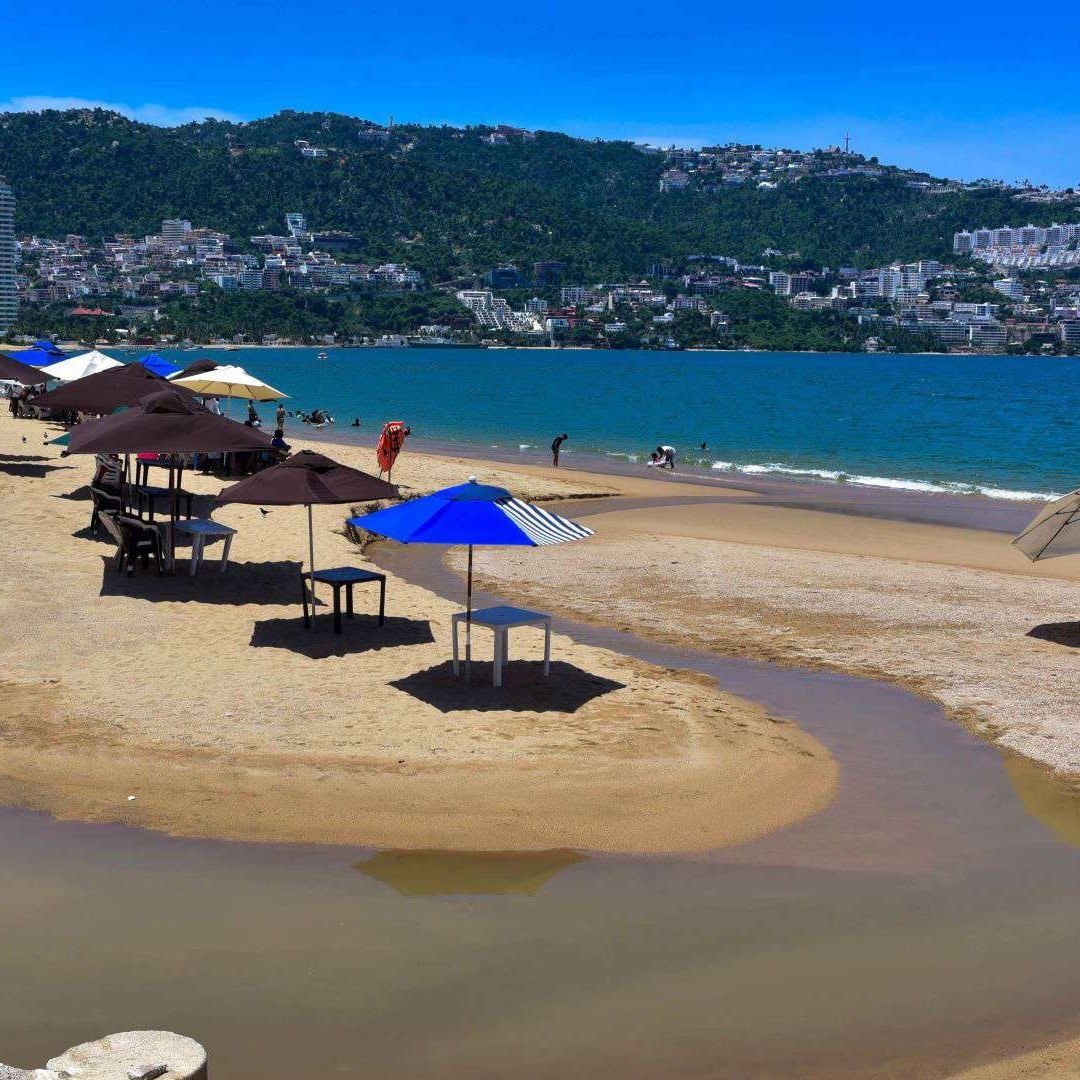 Playa en Acapulco, Guerrero