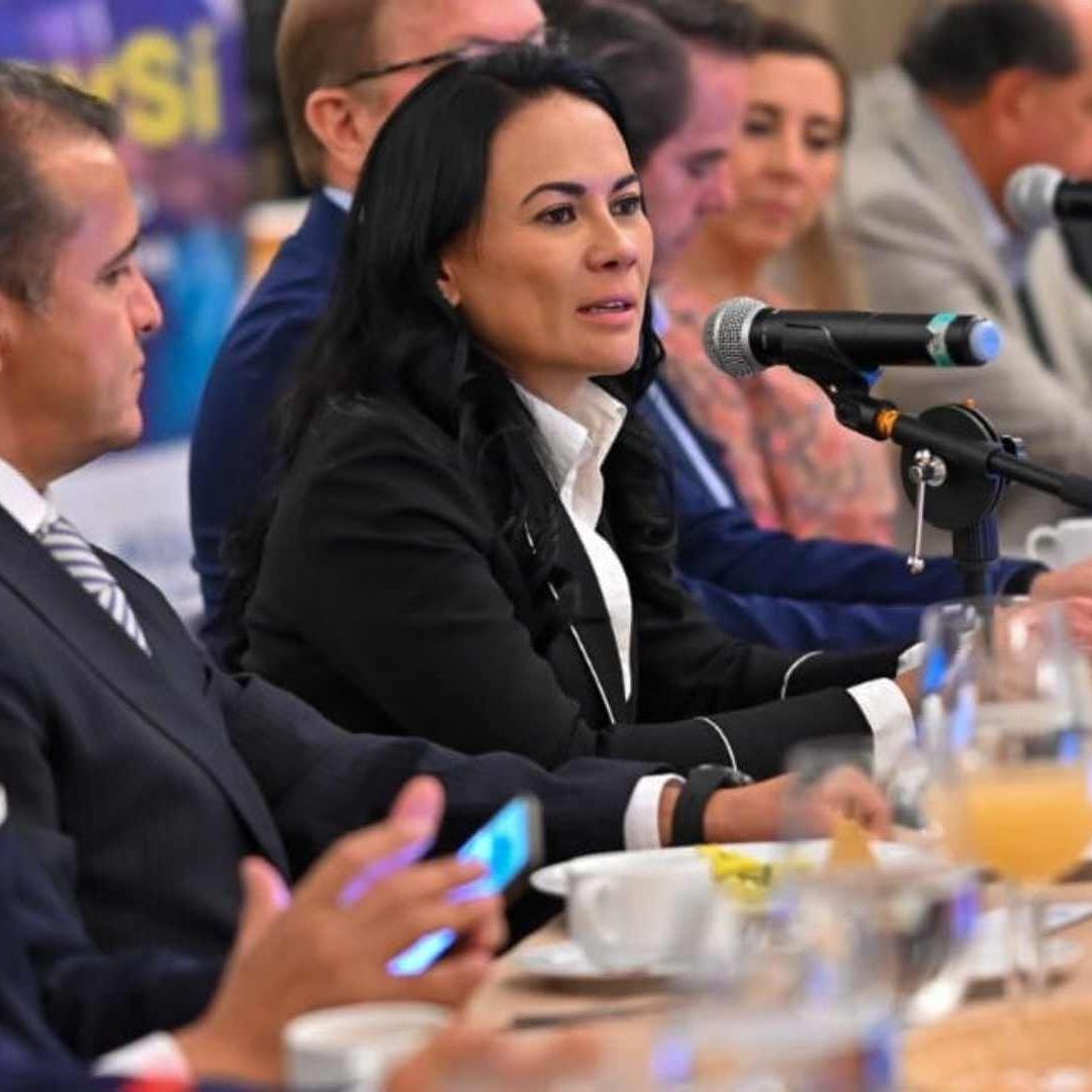 Alejandra del Moral, candidata PRI, PAN, PRD