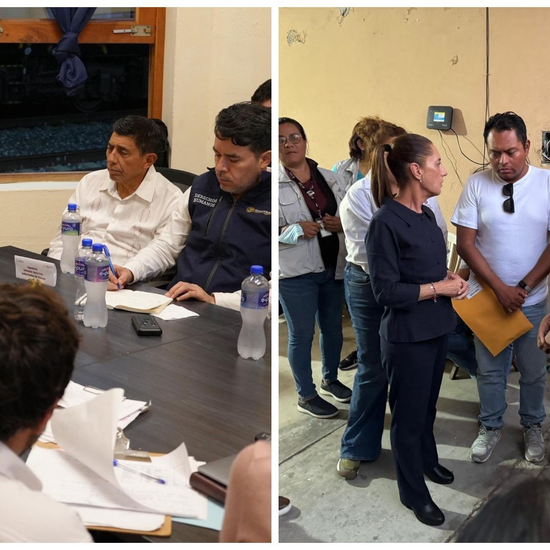 Sheinbaum Expresa "Todo El Respaldo a las Víctimas" Durante su Visita a los Heridos en Oaxaca