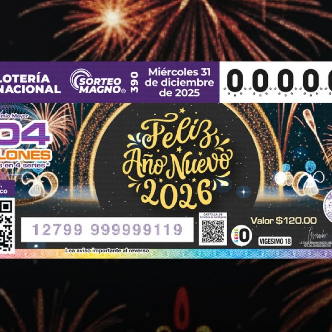 Sorteo Magno Fin de Año de la Lotería Nacional 31 de Diciembre 2025