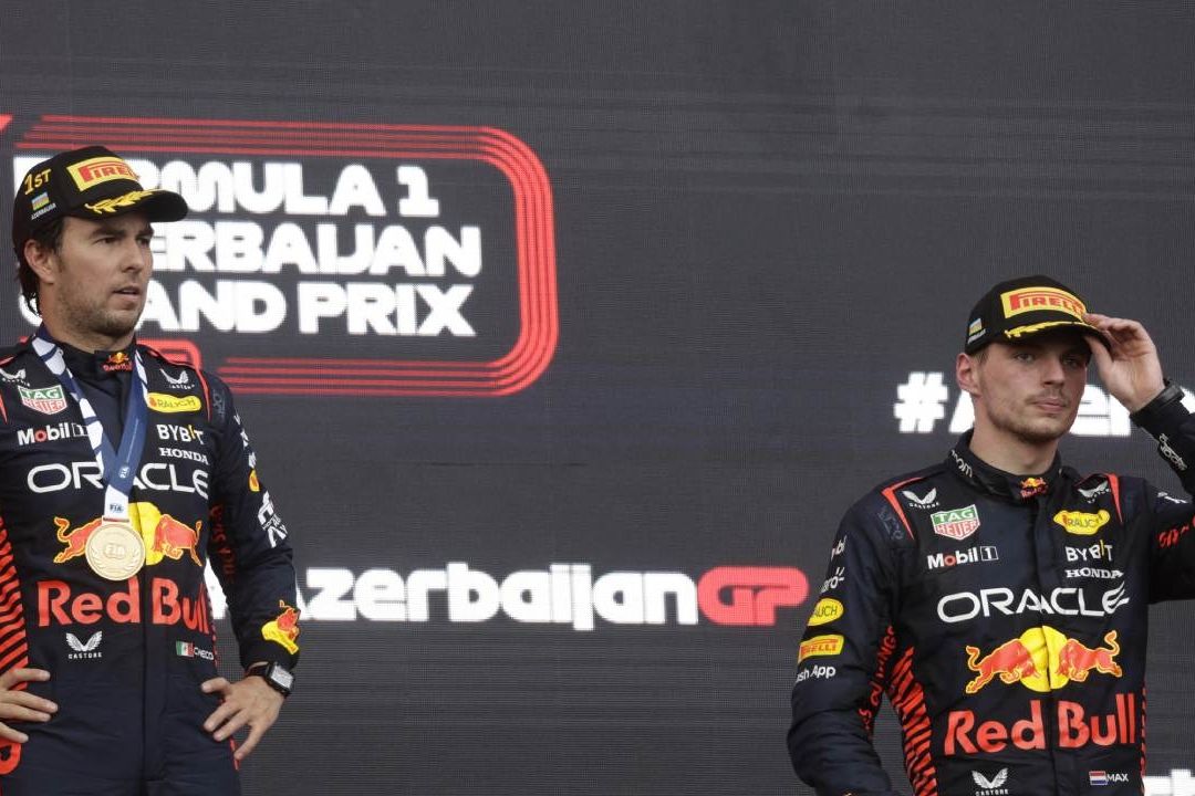 Checo Pérez y Verstappen en la F1 de 2023