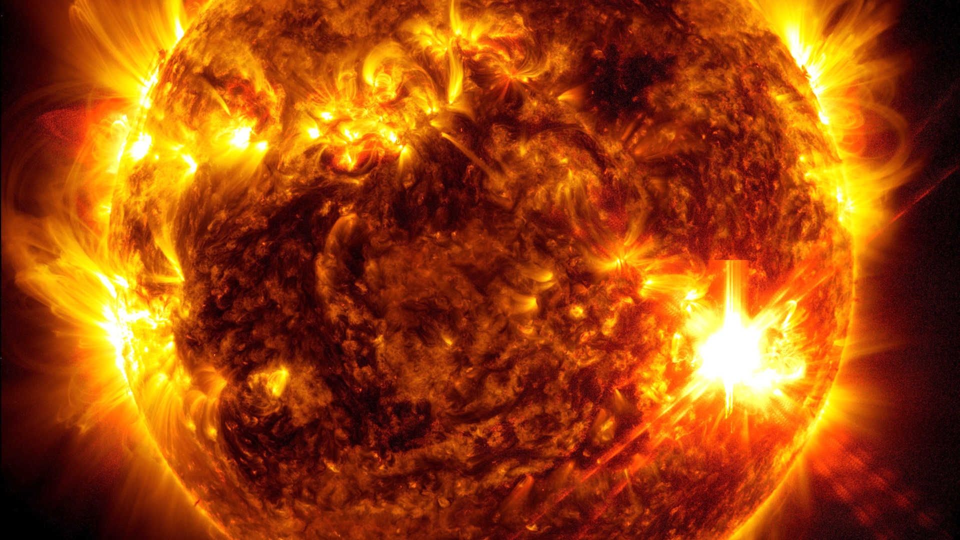 Alertan por llamarada solar y tormenta geomagnética en Año Nuevo