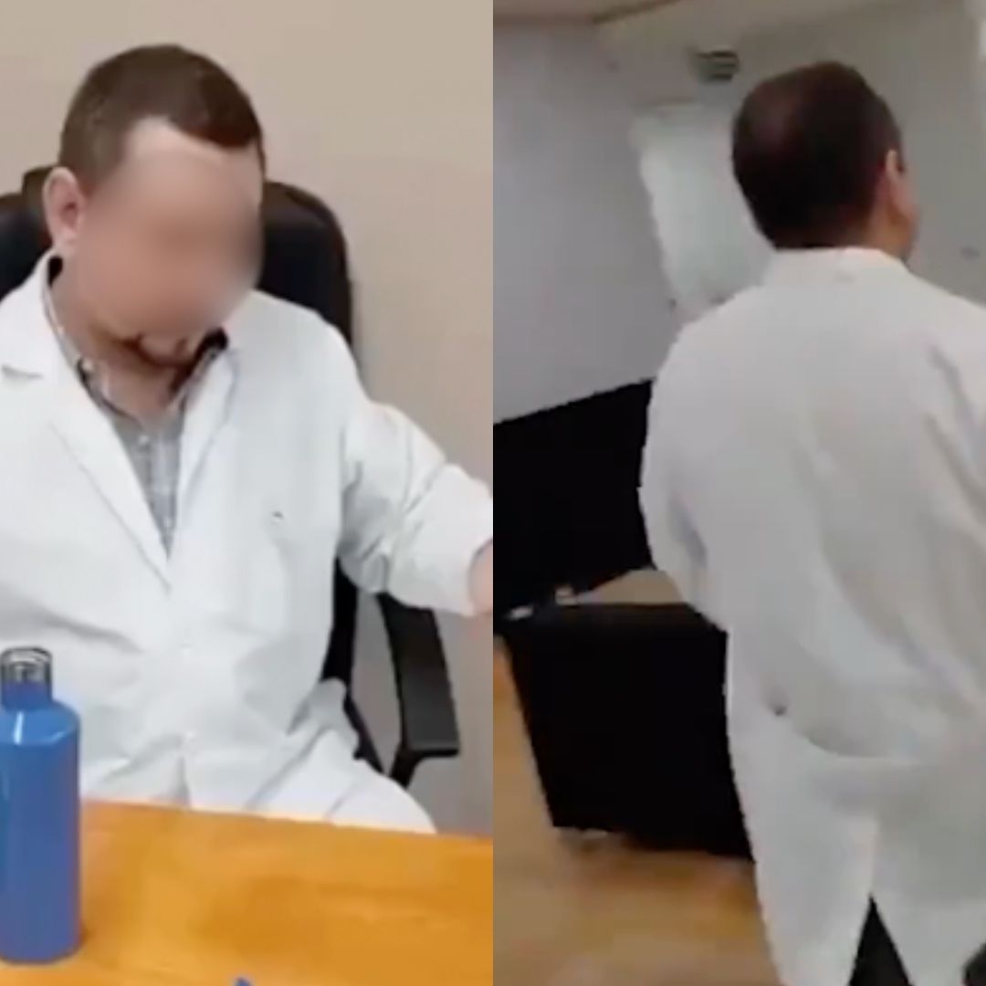 Agresión Médico IMSS contra Familiar Paciente Mujer Hospital Carmen Serdán Puebla