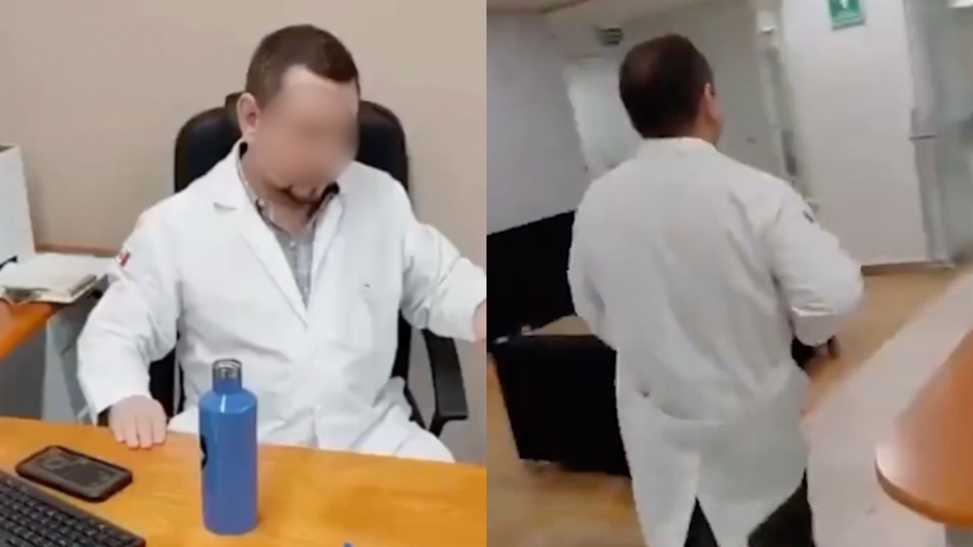 Agresión Médico IMSS contra Familiar Paciente Mujer Hospital Carmen Serdán Puebla