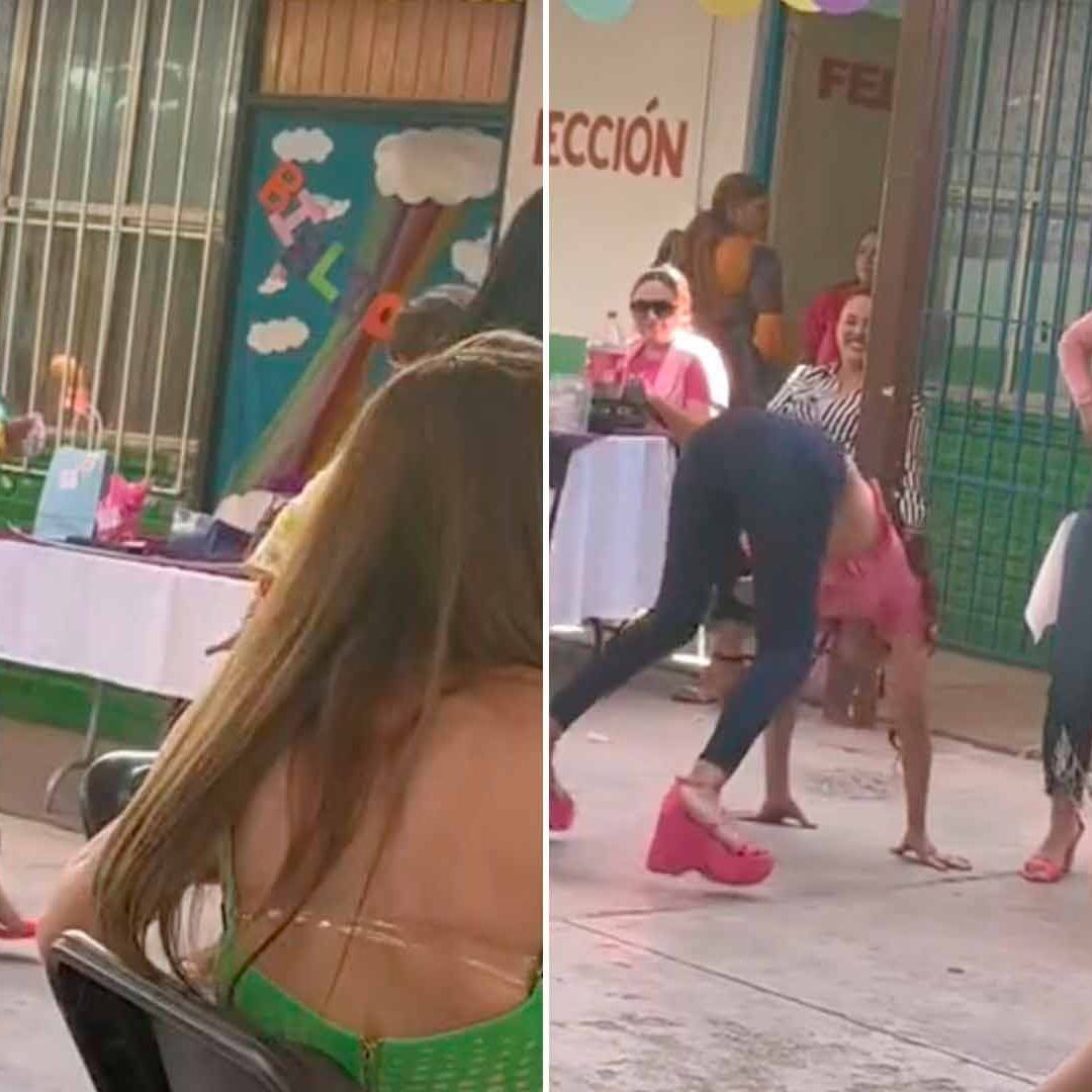 Video: Mamás perrean por Día de las Madres en kinder de Culiacán