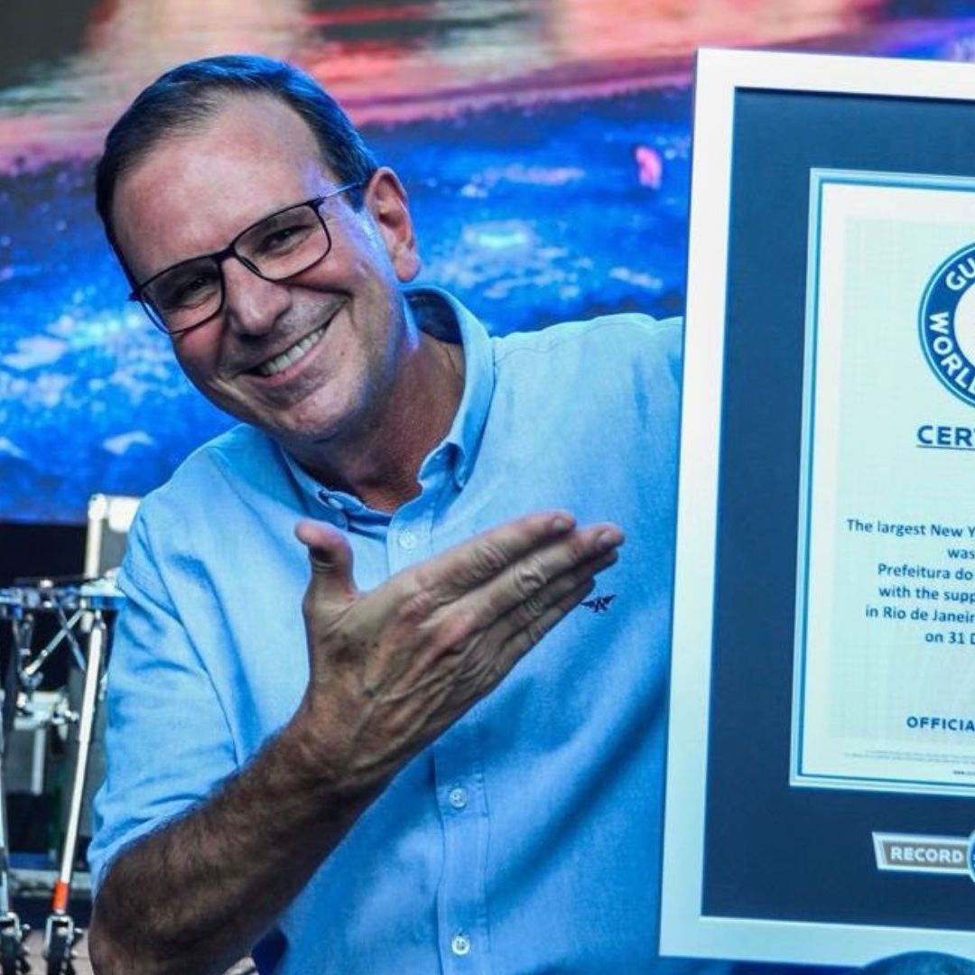 Recibe Río de Janeiro el Guinness a la Mayor Fiesta de Año Nuevo del Mundo