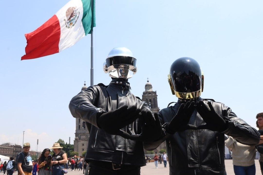 Daft Punk reela la sorpresa anunciada en el Zócalo de la Ciudad de México
