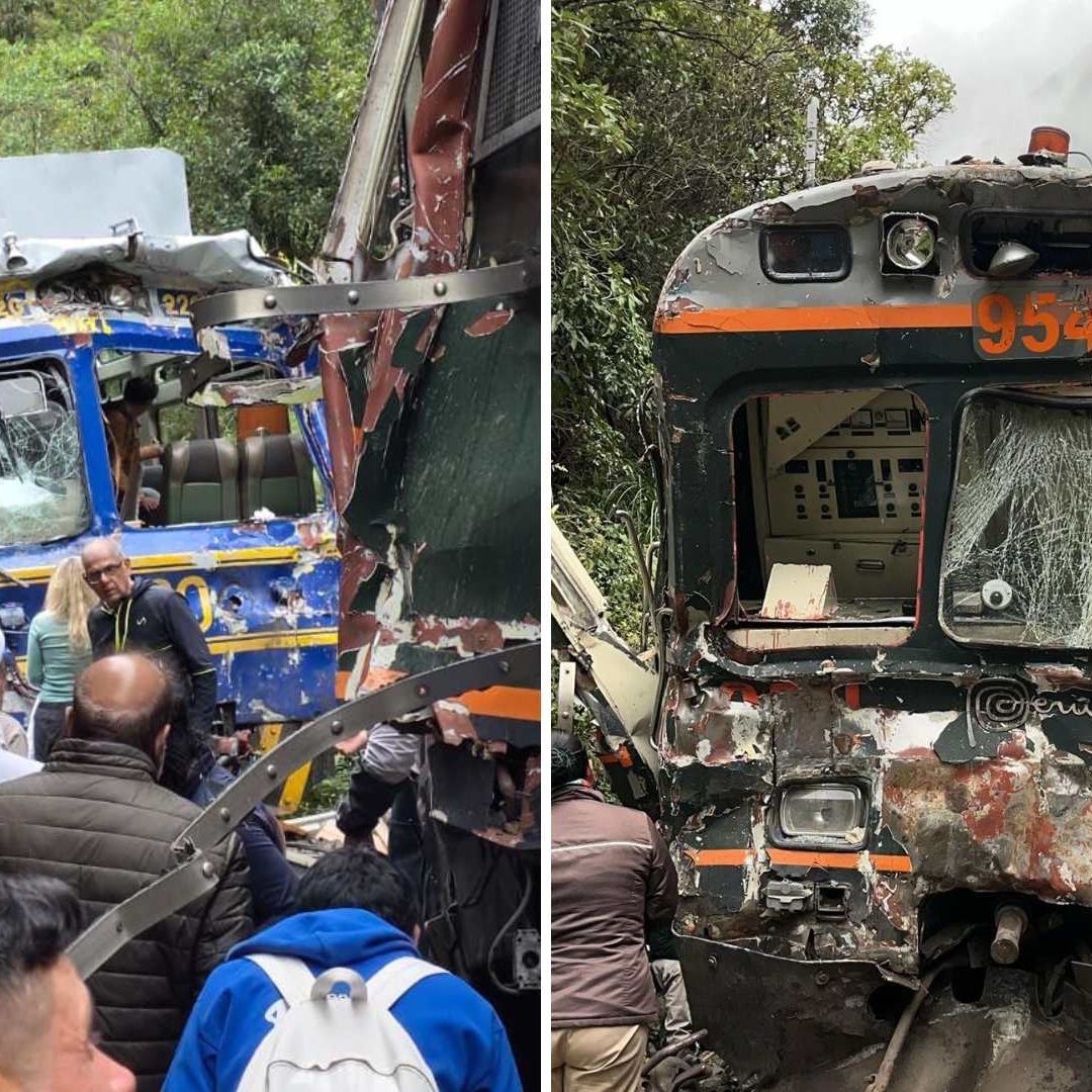 Reportan Choque entre Dos Trenes en Perú; Hay Varios Heridos
