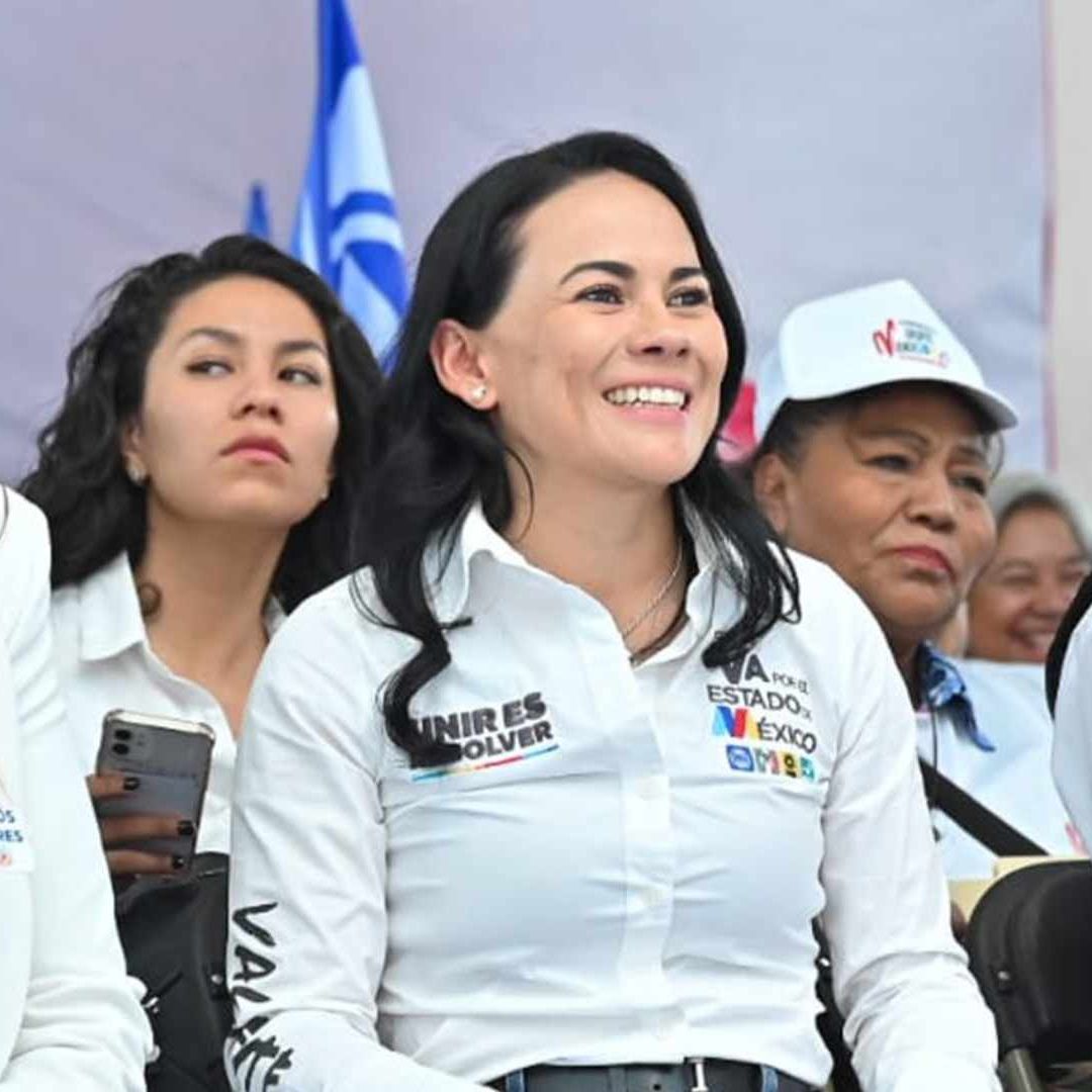 Alejandra del Moral, candidata PRI, PAN, PRD