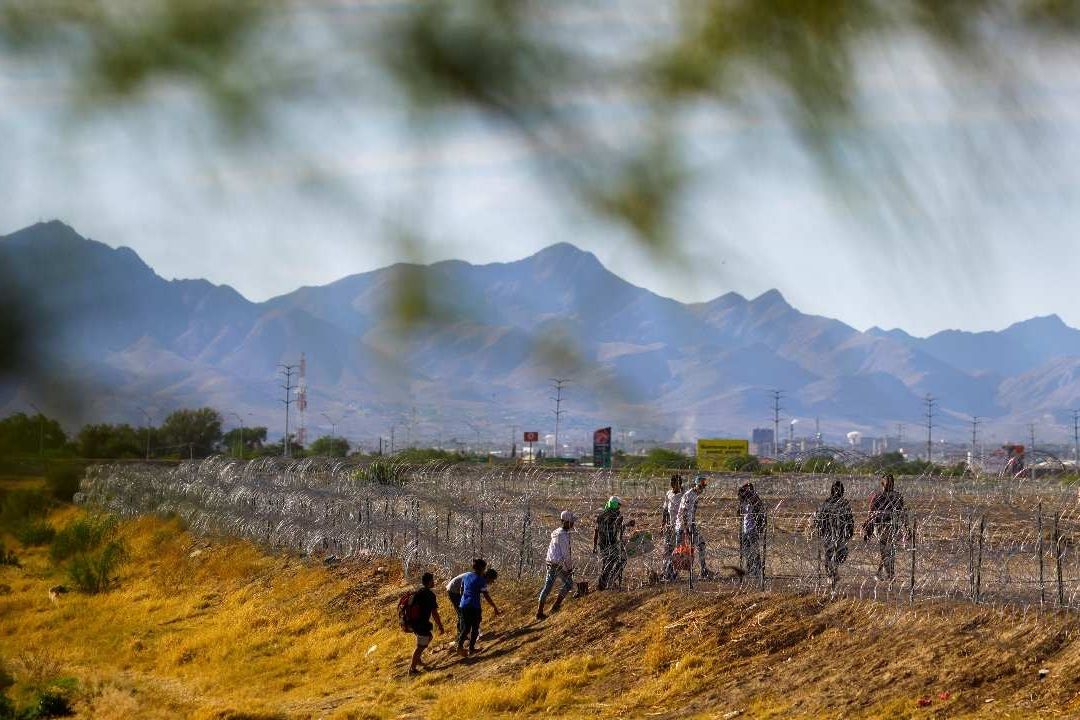 Marcelo Ebrard Asegura que Flujo Migratorio a EU ''Va Bajando'' en Frontera Norte de México