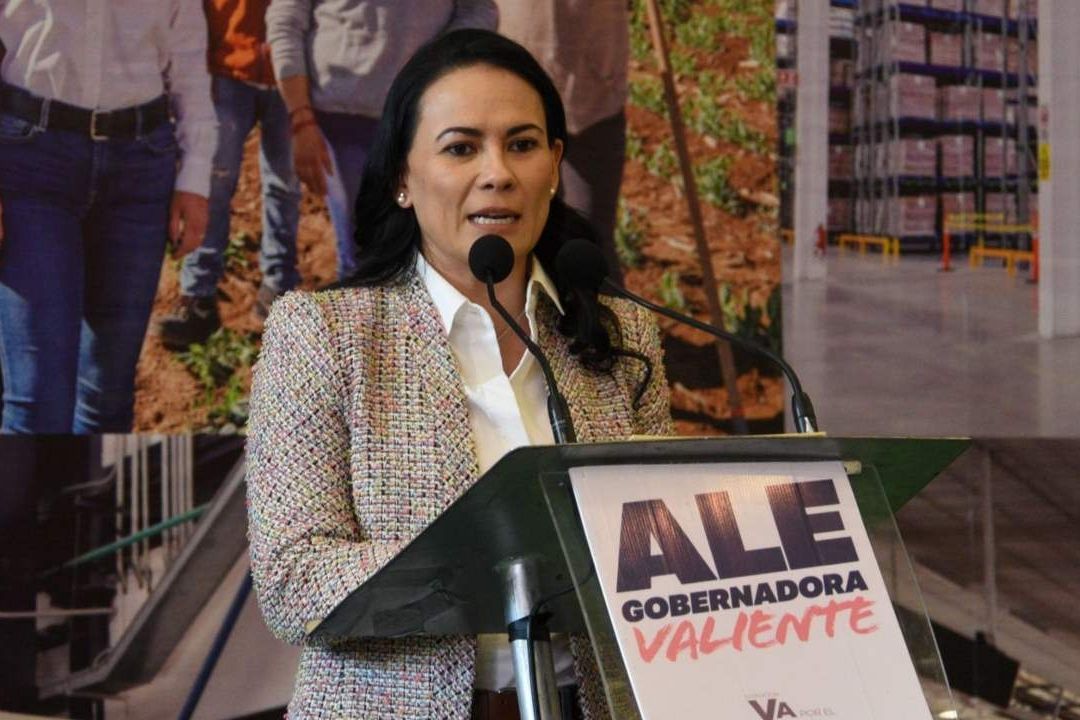 Alejandra del Moral, candidata a la gubernatura, dijo que los maestros jubilados serán su prioridad para que pueda mejorar la educación del Estado de México