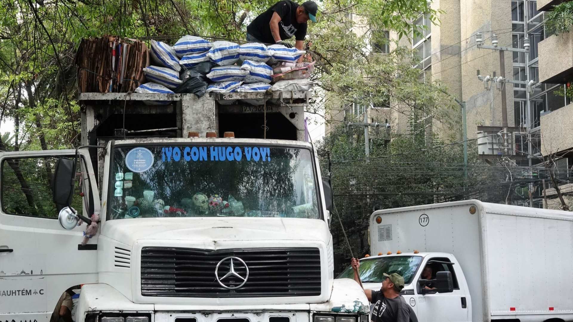 Recolección de basura.