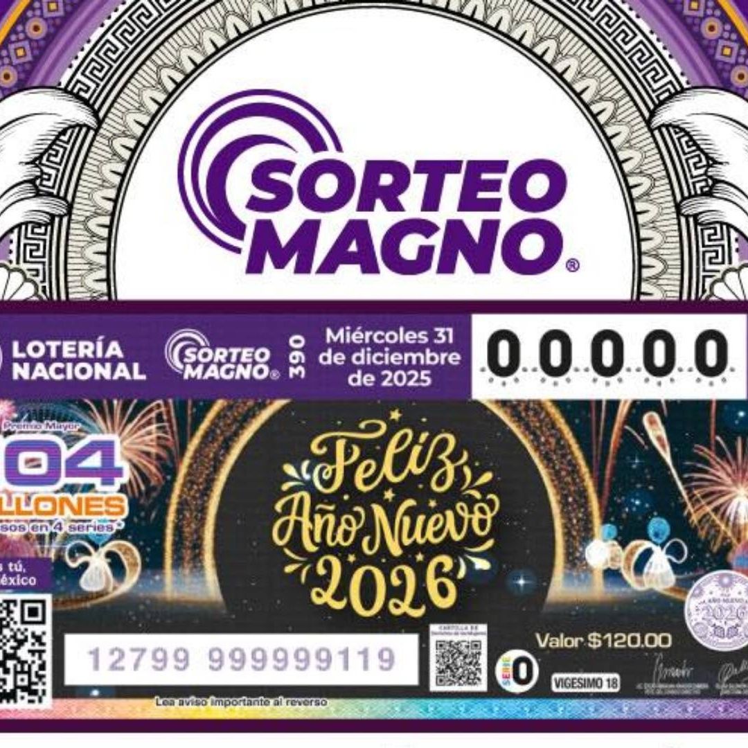 Dónde Cayó el Premio Mayor de Sorteo Magno de Lotería Nacional del 31 de Diciembre 2025