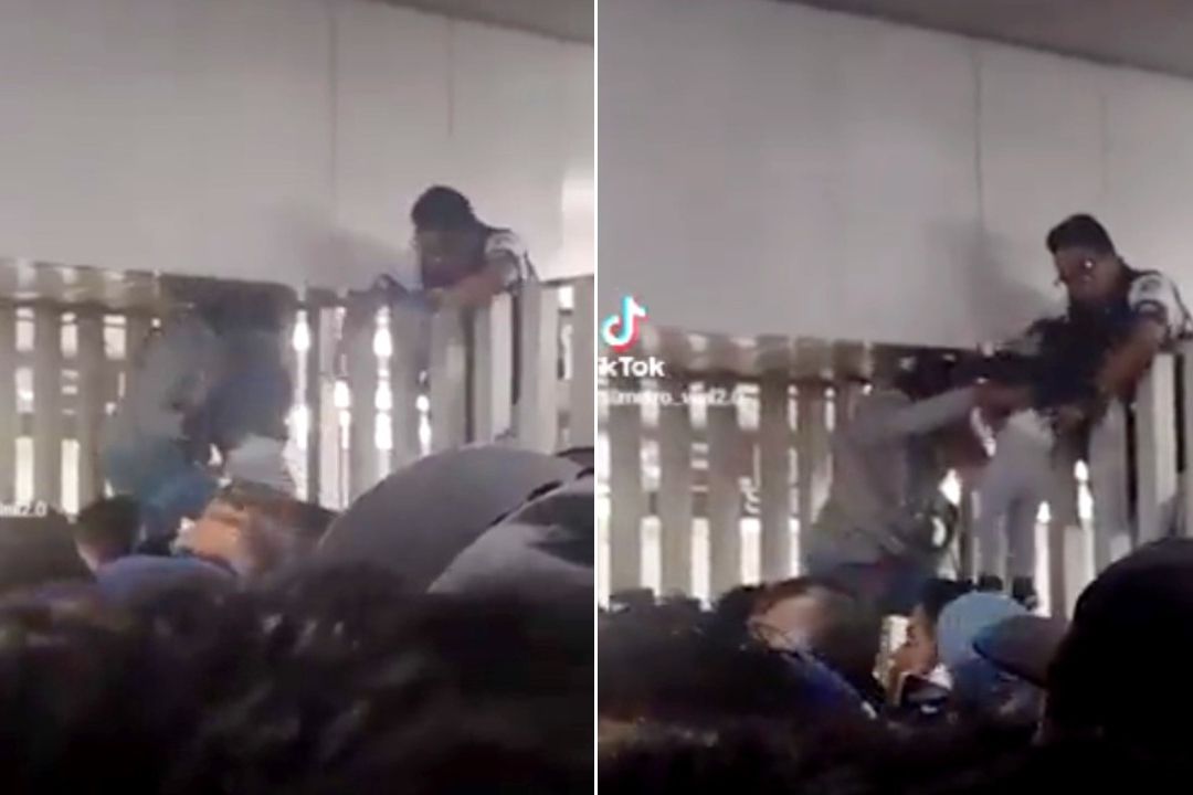 Metro CDMX: Papá Salva a su Bebé de Morir Aplastado en Pantitlán | Video