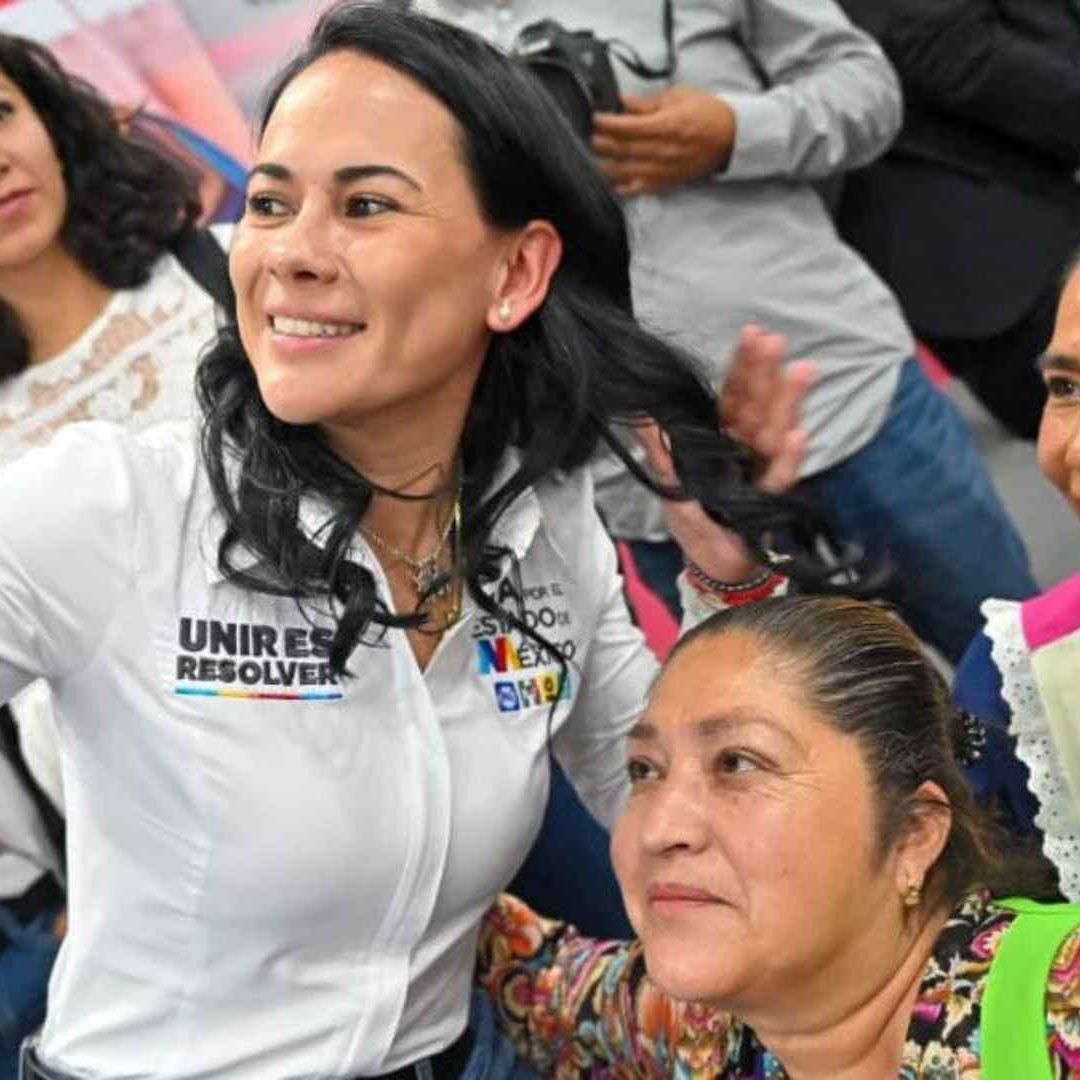 Alejandra del Moral, candidata PRI, PAN, PRD