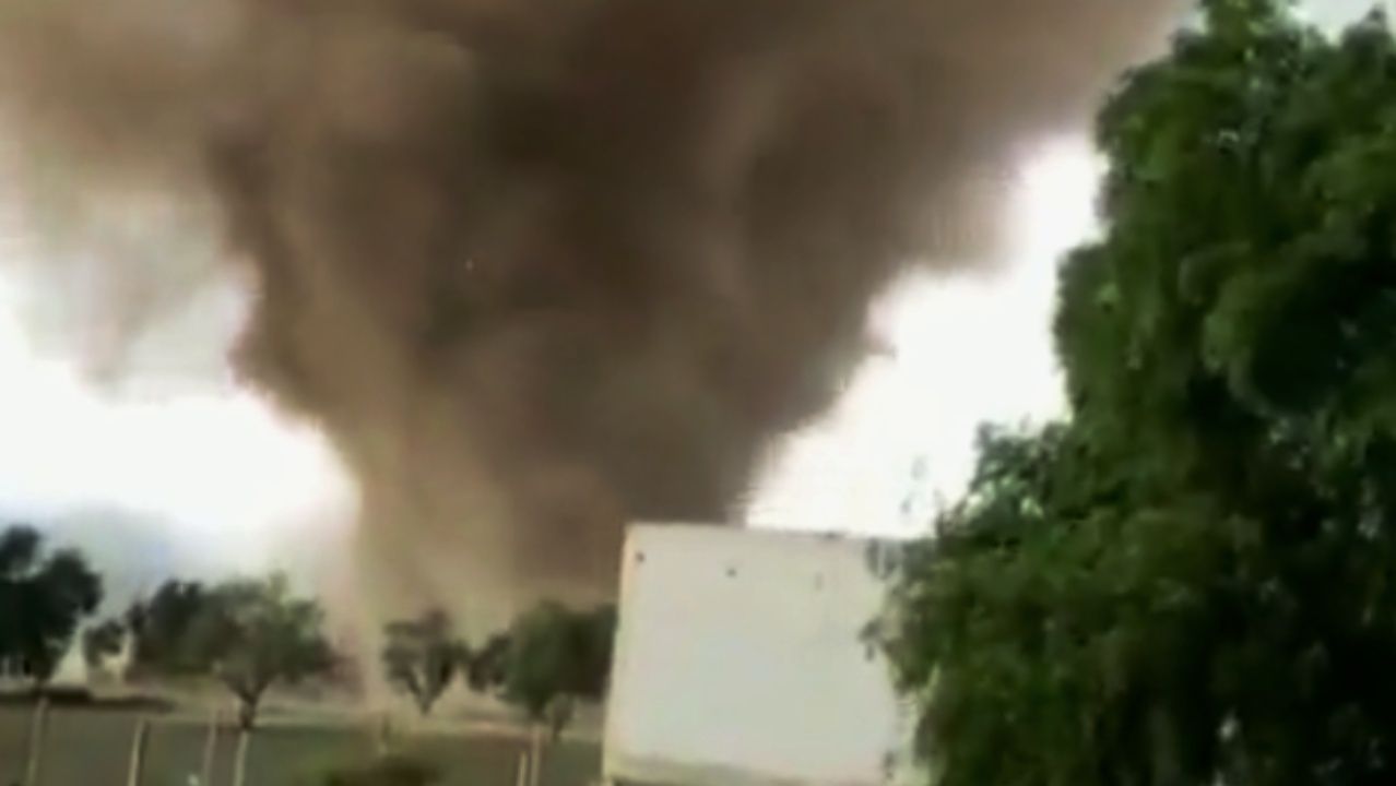 Tornado Sorprende en Puebla y Daña Cuatro Casas