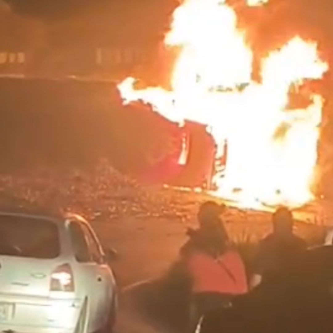 Se Incendia Camión Cañero Carretera Amatlán de los Reyes Veracruz San Miguelito